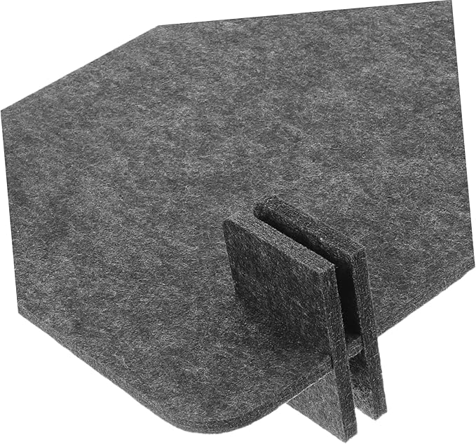 Uonlytech Felt Desktop Privacy Partition Panel Soundproof Desk Divider for Office and Classroom 30 x 18 Table Shield Easy Installation for Students and Teachers