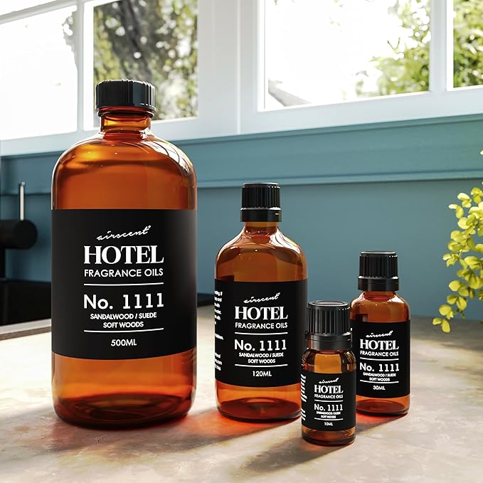 AirScent My Way Diffuser Oil Inspired by The 1 Hotel Miami Scent - Premium My Way Fragrance Oil Blend for Ultrasonic and Waterless Diffusers and Crafting - 10 mL, 0.34 fl oz Glass Dropper Bottle