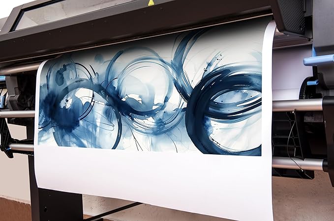 WVMAPTA Blue And White Pictures Wall Decor For Living Room Abstract Wall Art For Office Minimalist Prints Wall Art For Bedroom Size 20 x 40 Inch