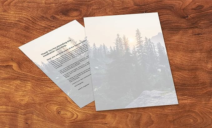 Scenic Nature Stationery - Pack of 48