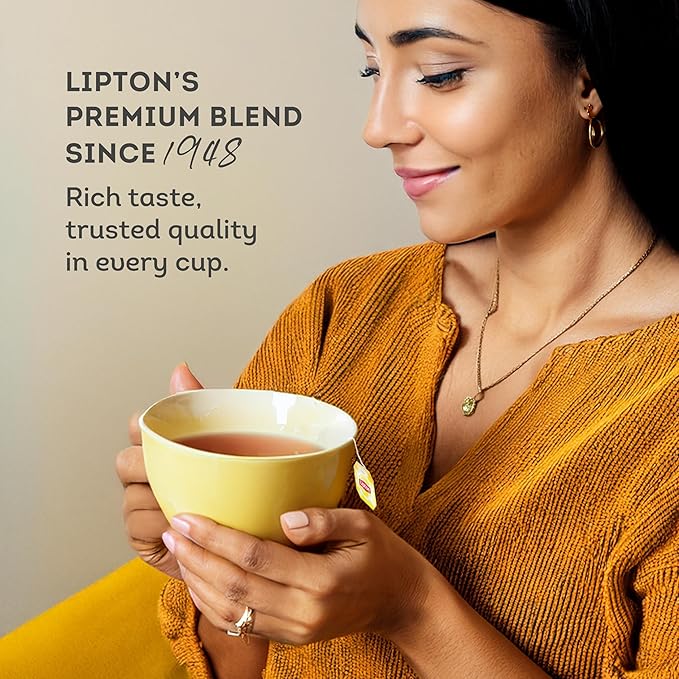 Lipton Yellow Label International Blend | Loose Tea | Premium Quality | Compatible for Milk Chai | Bold & Rich Flavor | Bulk Tea | 900 Grams (Pack of 4)