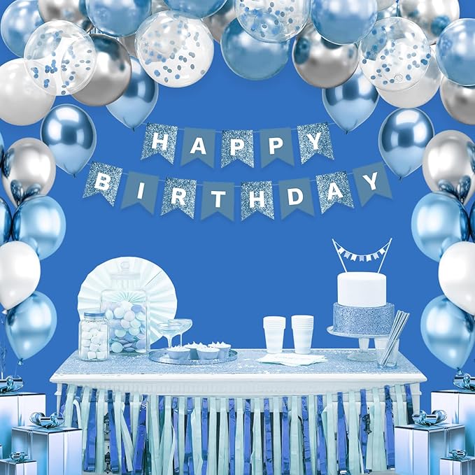 Photo Backdrop Blue Background Fabric Professional Photography 10x10ft Seamless Design Eliminates Wrinkles Ocean Theme Event Bachelor Party Decoration