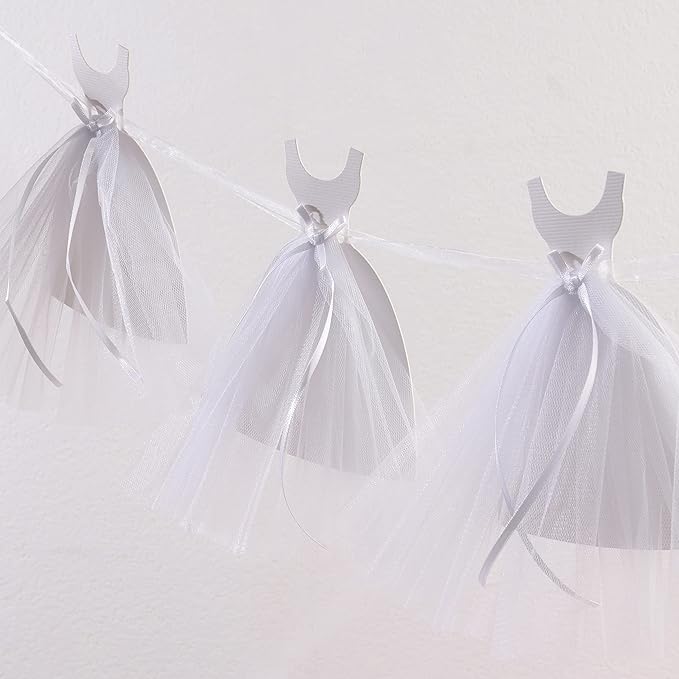 Bridal Shower Decoration Wedding Banners - Core Decorations for The Bride and Groom, Engagement Party Table Decorations, Wedding Dress Selection, Bridal Shower Decorations.Bride to Be Chair Banner