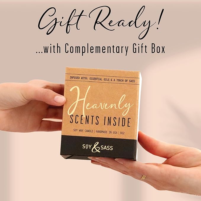 New Mom Gifts for New Mom Est. 2025 Candle, w/Coconut & Vanilla-Infused Essential Oils I Postpartum First Time Mommy Gifts I Push Presents I 50Hr Burn, USA Made
