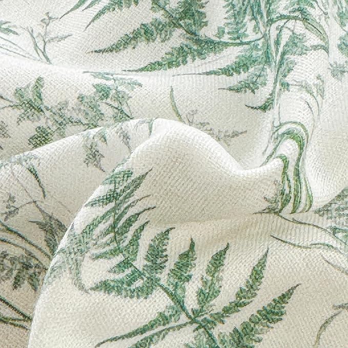 LifeTB Muslin Duvet Cover Twin XL 100% Cotton Botanical Floral Comforter Cover Ultra Soft Cottagecore Bedding Set Lightweight Linen Feel Textured Breathable Gauze Duvet Cover with 2 Pillowcases