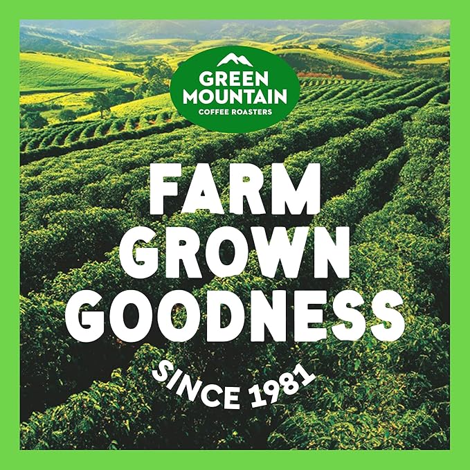 Green Mountain Coffee Roasters Caramel Vanilla Cream, Keurig Single Serve K-Cup Pods, Light Roast Coffee, 60 Count, (6 Packs of 10)