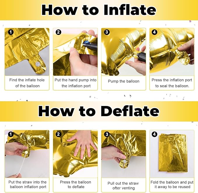Custom Letters Balloon Gold, Large Helium Alphabet Name Balloon D Decor, 40 Inch Self Inflating Mylar Letter Foil Word Customize Balloons for Girls Women Birthday Anniversary Party Decoration Supplies