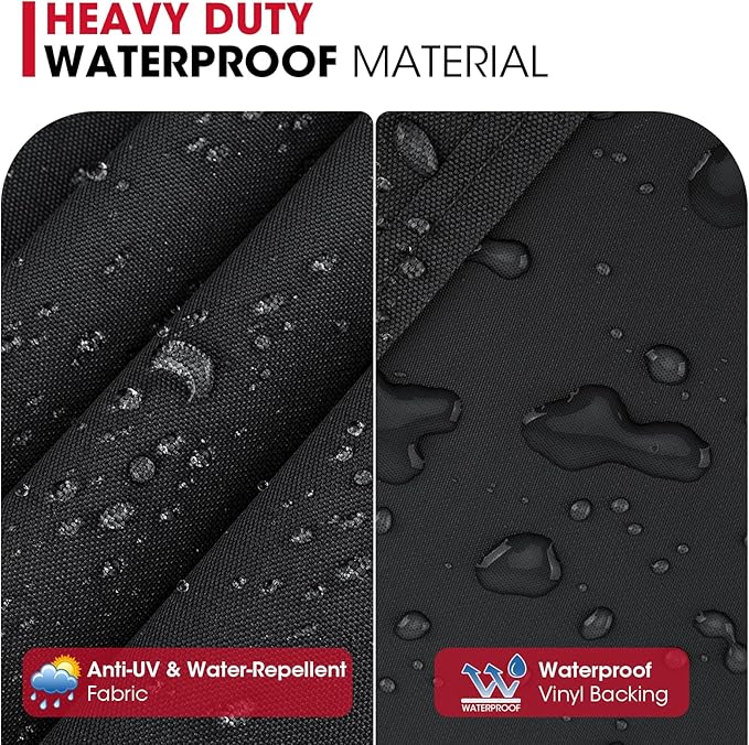 Unicook Grill Cover Compatible with Weber Summit 400 Series, Heavy Duty Waterproof Outdoor BBQ Cover 64 Inch, All-Season Protection Barbecue Gas Grill Protector, Compared to Weber 7108