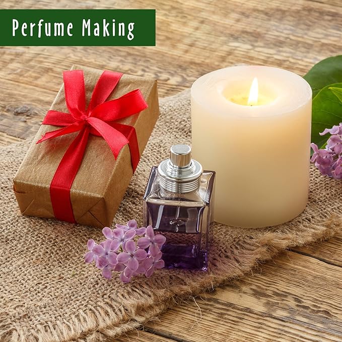 Patchouli & Cedarwood Fragrance Oil, MitFlor Single Scented Oil, Premium Grade Fragrance Oil for Soap & Candle Making, Large Size Aromatherapy Oil, Woody and Forest Scent, Home Fragrance, 30ml