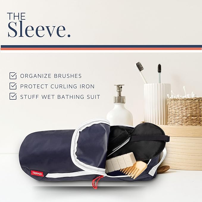 Toiletry Bag Kit Set: Hanging Travel Toiletry Bag + 311 TSA Cosmetic Liquid Bag + Ultralight Accessory Organizer Pouch