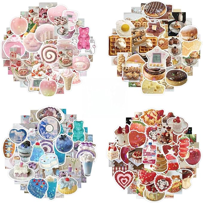 400pcs Japanese Stickers for Adults, Aesthetic Sticker for Journaling, Scrapbooking & Planners, Kawaii Animal and Retro Deco Stickers for Vision Board Supplies,Prayer Board Supplies (Japanese-Style)