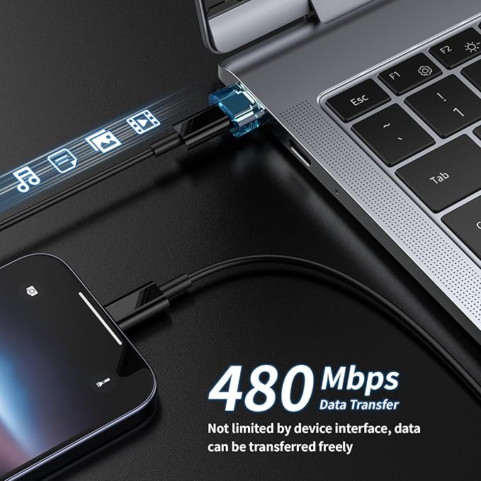 20Packs USB C to USB Male Adapter,USBA to Type C Super Fast Charging Transfer and OTG Function, USBA to C Adapter Compatible with iPhone15/16/17 Plus Pro Max/iPad Pro Air 4 Mini 6 Almost USB Devices