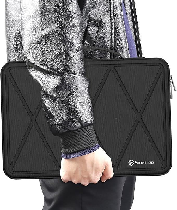 Smatree Hard EVA Protective Sleeve Case Compatible for 14 inch ASUS Zenbook Duo 14 (UX482), for 14inch ASUS Vivobook Flip 14 TP470/TM420 Water-Proof Sleeve (X8251)