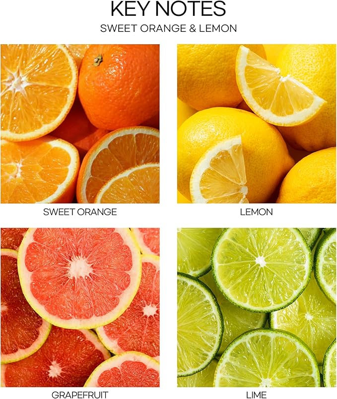 CULTURE & NATURE Pure Grade Essential Oil Diffuser (Sweet Orange & Lemon)