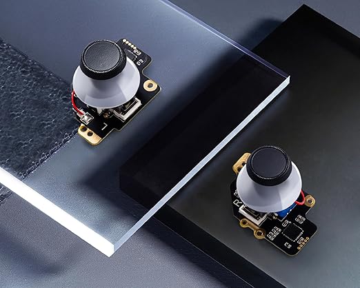 GuliKit Analog Joystick For Steam Deck LCD (Type A&B), Hall Effect No Drift Electromagnetic Thumbstick Replacement, No Soldering, One-Key Calibration, Right & Left Repair Kit with Caps(Not Fit OLED)