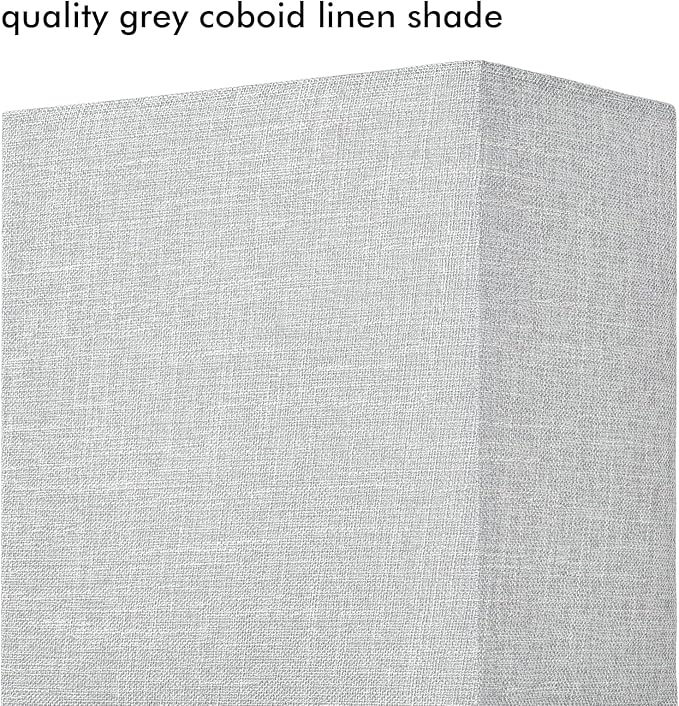 YUBOLE Wall Sconce Brushed Nickel Bedroom Wall Lights with Linen Shades for Bedroom Hallway Bathroom Set of 2