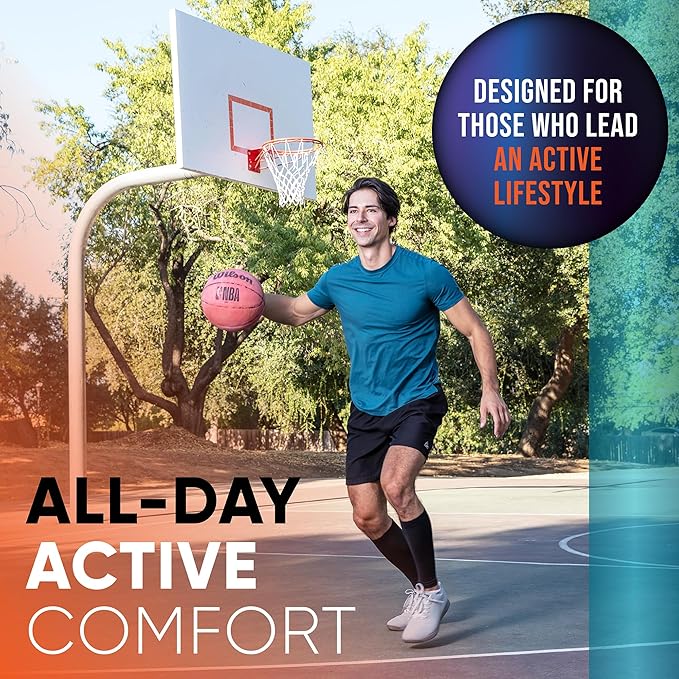 Calf Compression Sleeves for Men and Women - (2 Pair) Footless Compression Socks Support for Running, Cycling, Sports - Leg Sleeve Brace, Helps with Pain Relief