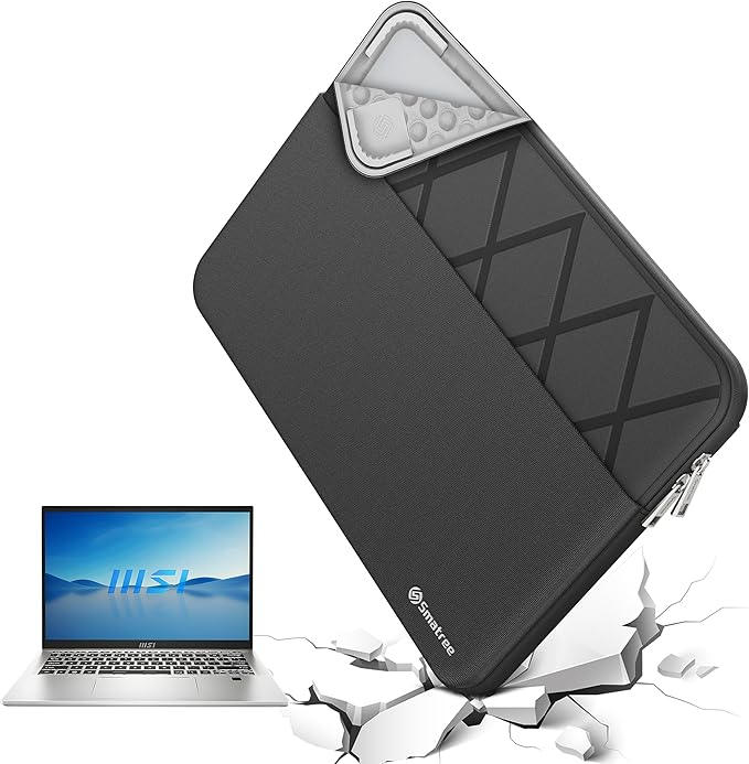 Smatree Laptop Sleeve for 18 inch MSI Crosshair 18 HX AI, for 17.3 inch MSI Raider GE77HX/GE76, for 17.3 inch Vector GP78 HX/GP76 HX/GP77, for Alpha 17 C7V/Stealth 17 Studio/Stealth GS77 Case (E814)