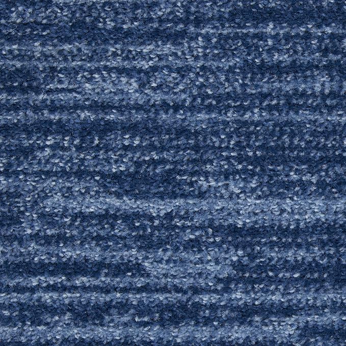Nourison Home Nourison Essentials Navy Blue 6' x 9' Oval Area Rug - Easy Clean, Non Shedding, Bed Room, Living Room, Dining Room, Kitchen (6' x 9' Oval)