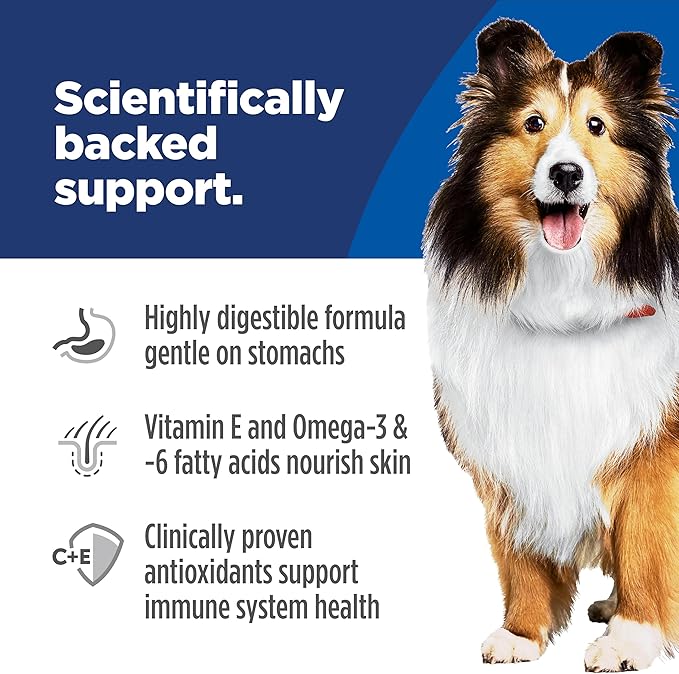 Hill's Science Diet Adult 1-6 Sensitive Stomach & Skin Dry Dog Food, Chicken, 36 lb. Bag