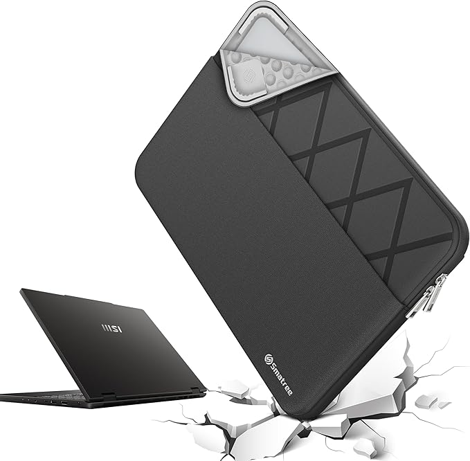 Smatree Laptop Sleeve for 15.6 inch MSI Thin GF63 12HW/12U, for Thin B13V/B13U, for GF63 Thin 11U/11S, for GV15 Thin 11S, for Bravo 15 A4D, for Creator 15M A10S, for CreatorPro M15 A11U Case (E647)