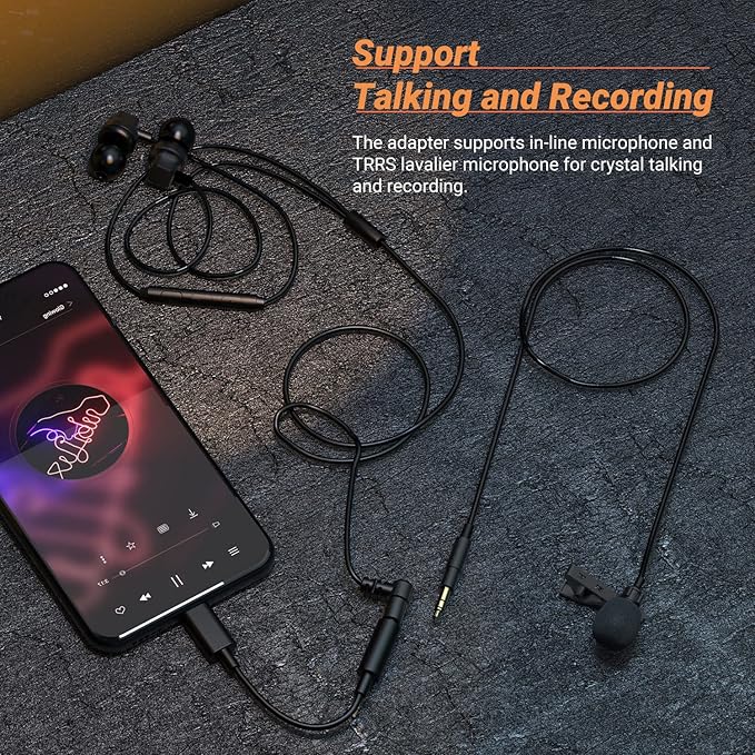 USB C Headphone Adapter Compatible with Pixel 9/8/7 Pro 8a7a Samsung S25/S24/S23 Tab S10/S9/S8/S7, iPhone 16/15, iPad Pro 13/12.9/11, iPad Air 13/5th/4th, Type C to 3.5mm Audio Dongle, 2-Pack