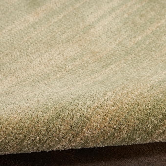 Nourison Home Nourison Essentials Green Gold 4' x 6' Area Rug - Easy Clean, Non Shedding, Bed Room, Living Room, Dining Room, Kitchen (4' x 6')