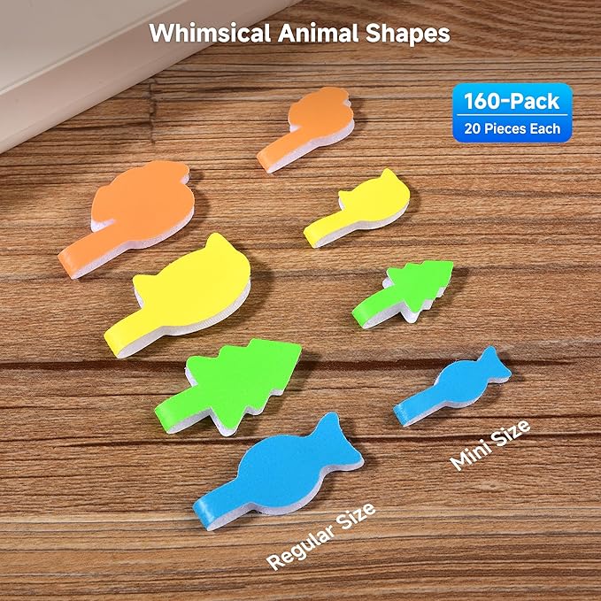 Cable Matters 160-Pack Reusable Hook-and-Loop Cable Tags - Writeable and Dual-Sized, Cord Labels/Cable Labels for Electronics